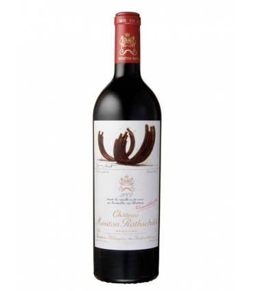 Chateau Mouton Rothschild 1er cru classe Bordeaux, gran vino francés