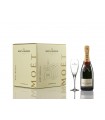 6b Moët Chandon Brut Imperial & 6 Champagne Glasses